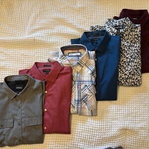 Men's Assorted Casual Button Down Shirts Like New